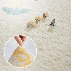 Thảm chùi chân họa tiết bông hoa chống trượt dùng cho nhà tắm GOO Decor