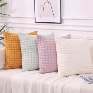 Vải bong bóng co giãn, thoáng khí, chống xù lông tốt