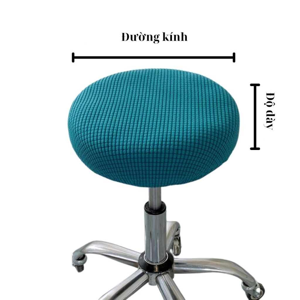 Cách đo kích thước ghế xoay, ghế văn phòng để đặt may vỏ bọc chuẩn