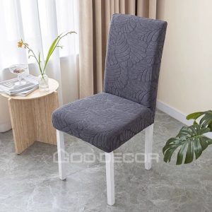 Vải nhung họa tiết lá cao cấp, mềm mịn, sang trọng